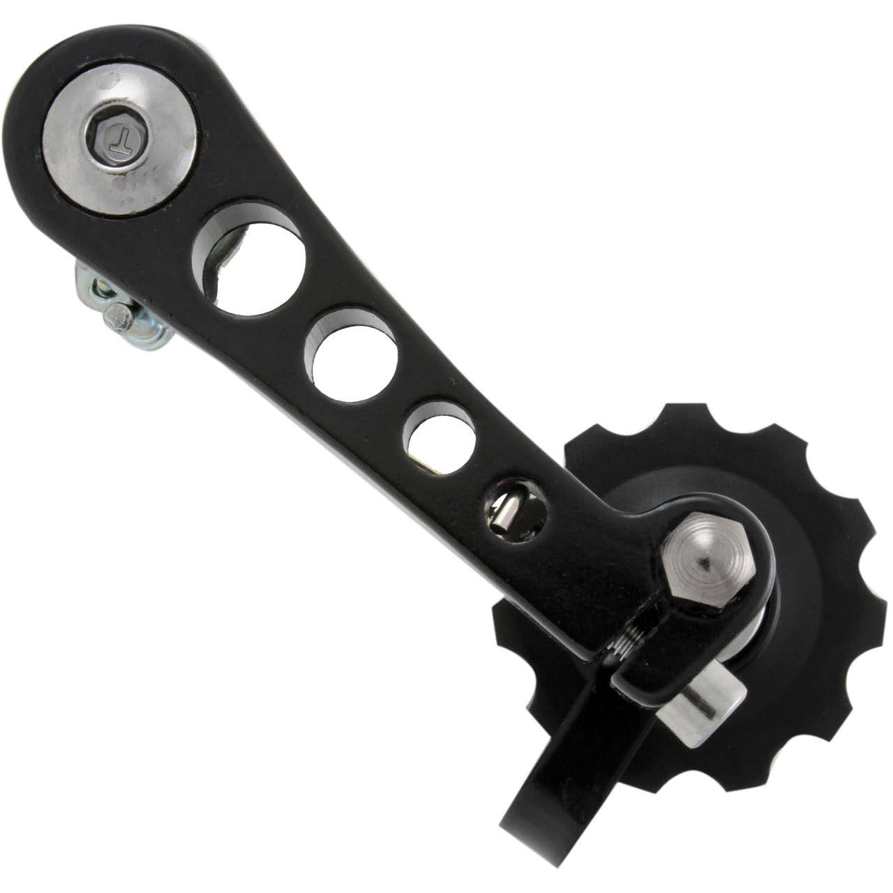 Kettingspanner Alu 68mm zwart BMX Dirt single speed