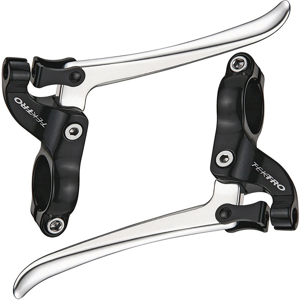 TEKTRO Remgreepset canti caliper l+r fl750 zw. zilver 22.2mm