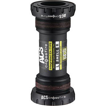ACS bb-set bmx crossfire external zwart