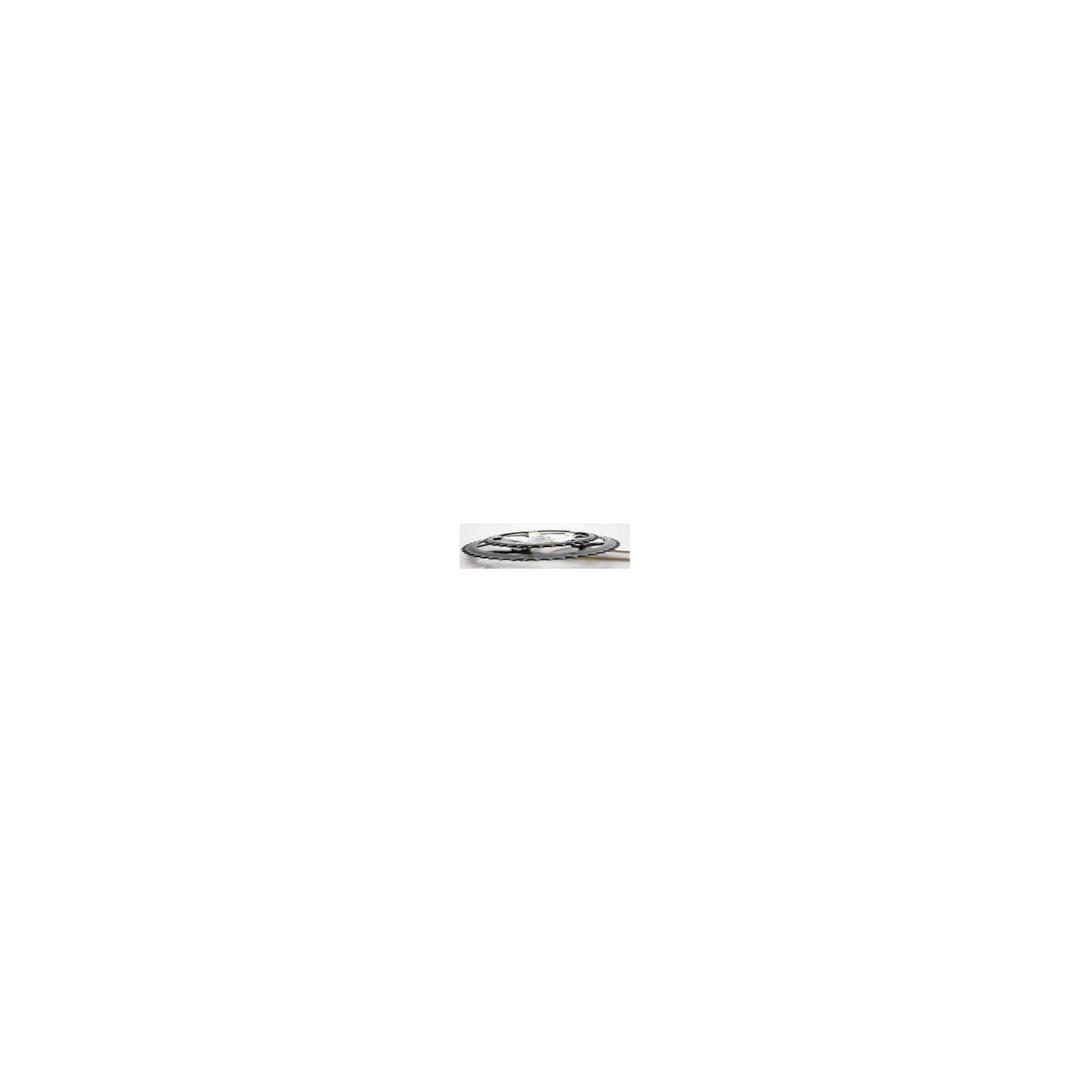crankstel Race 8 9v 53 39 alu zilver