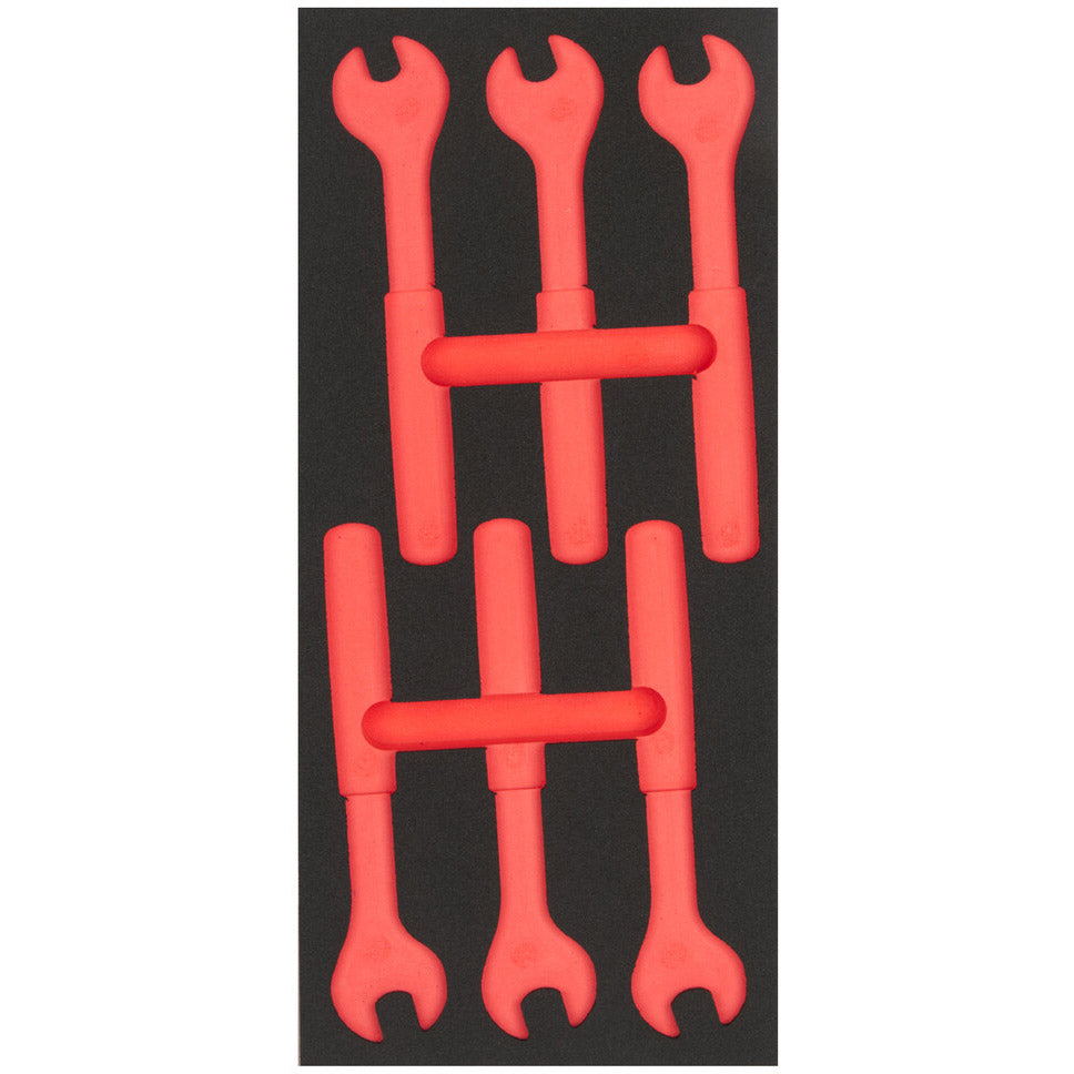 Cycplus Cyclus foam 5 gefreesd excl. gereedschap maat s rood