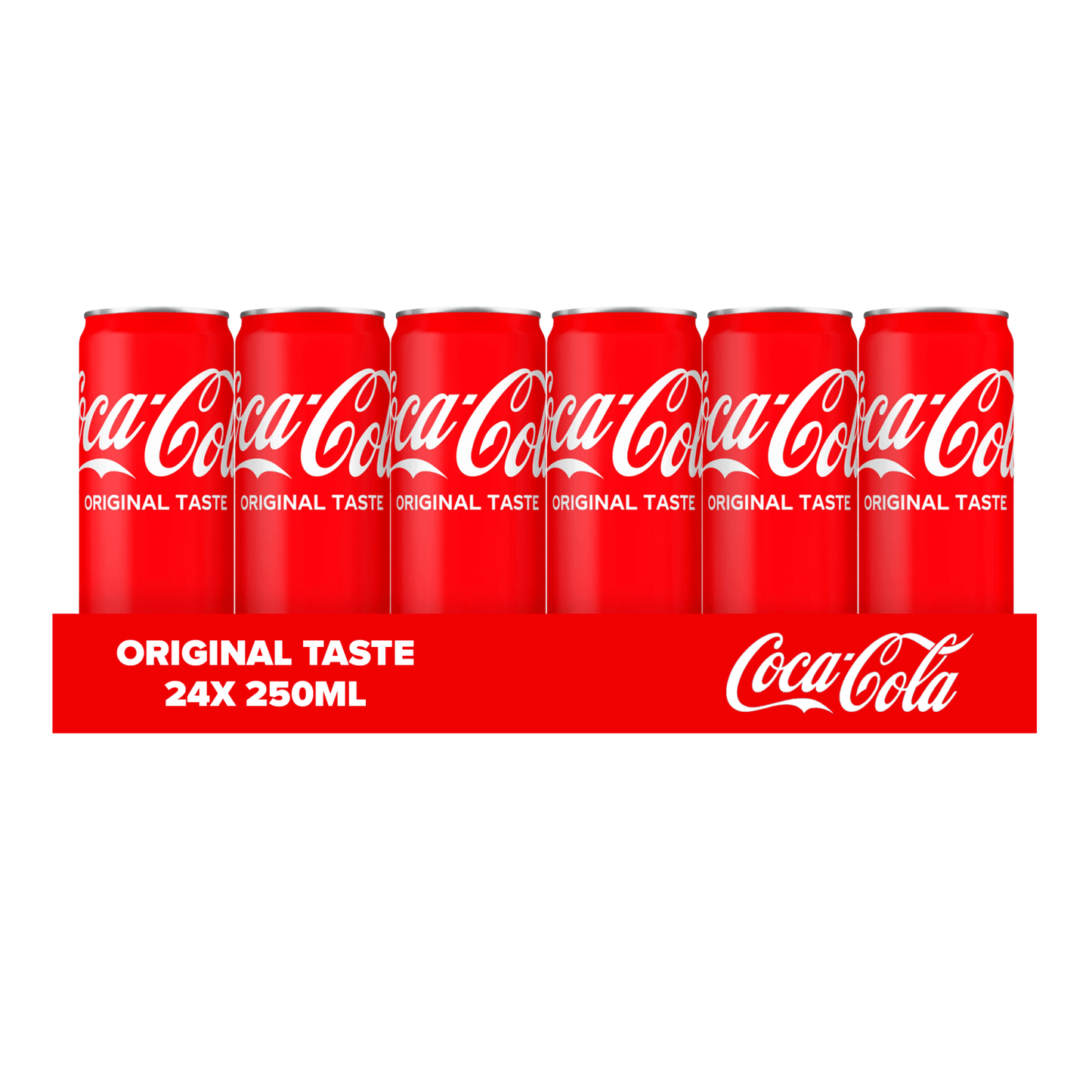 Coca-Cola regular blik (24x 25cl)