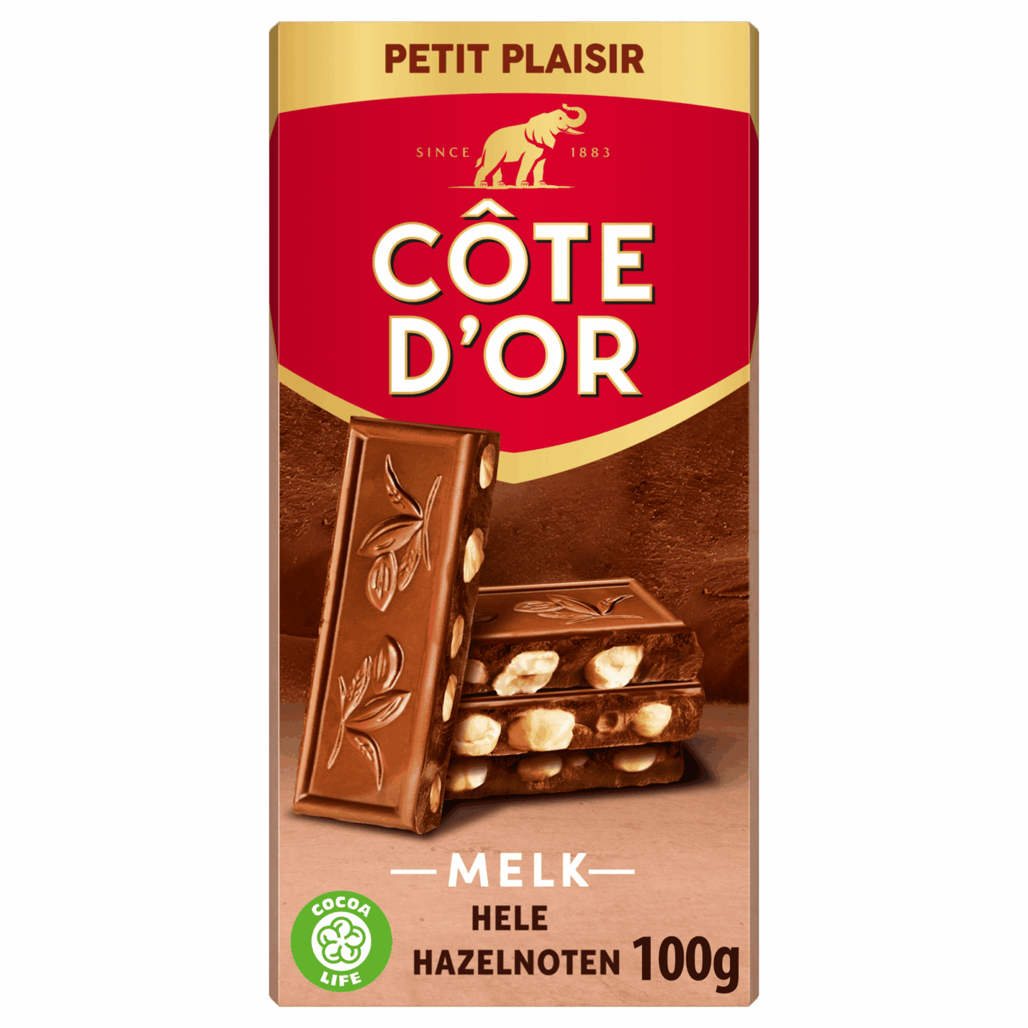 Cote D'or bloc melk noot (20x 100g)