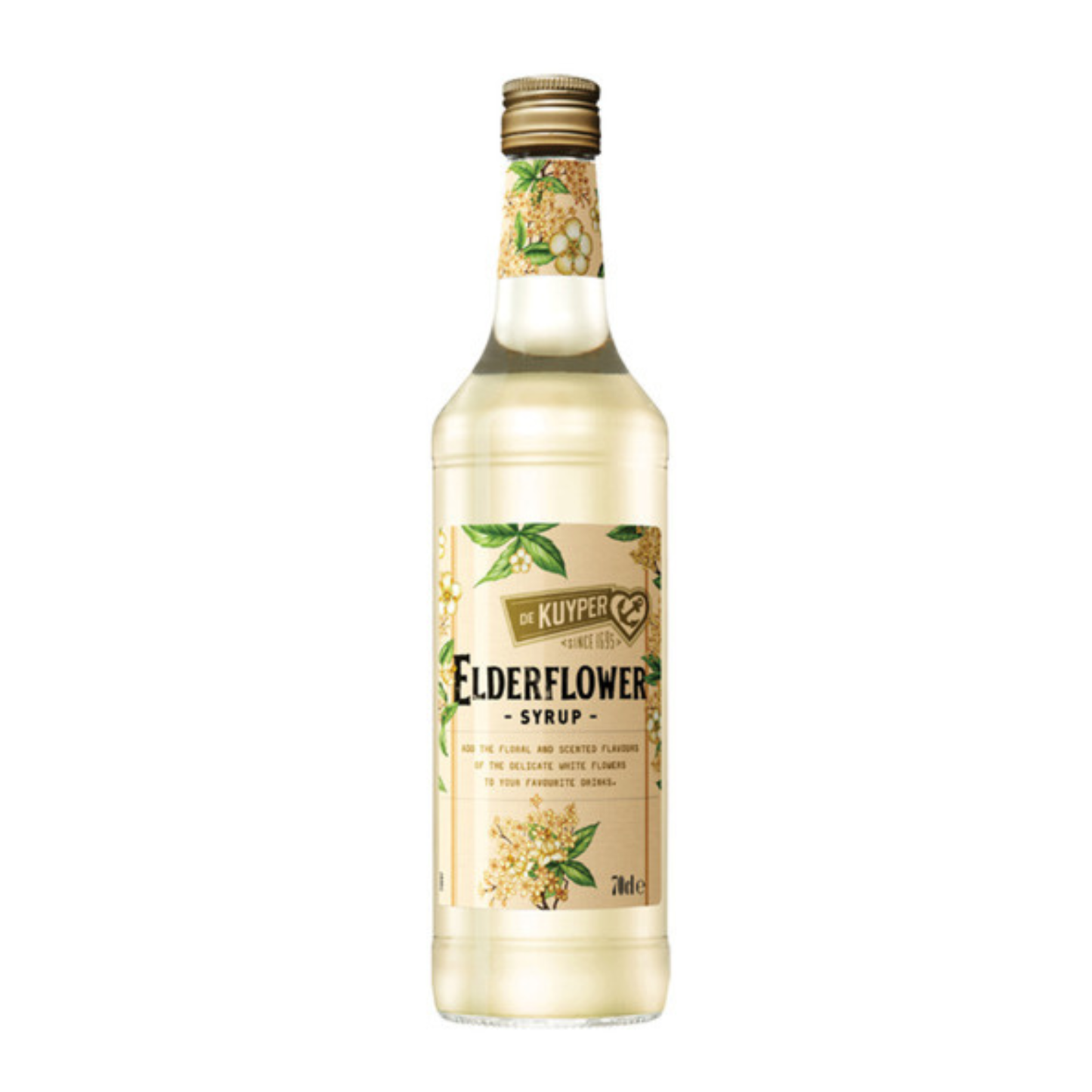 De Kuyper elderflower siroop (70cl)