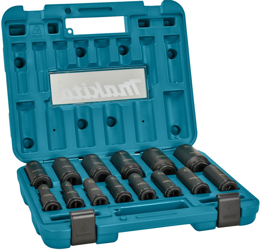 Makita Accessoires Makita krachtdoppenset 1 2 14-delig