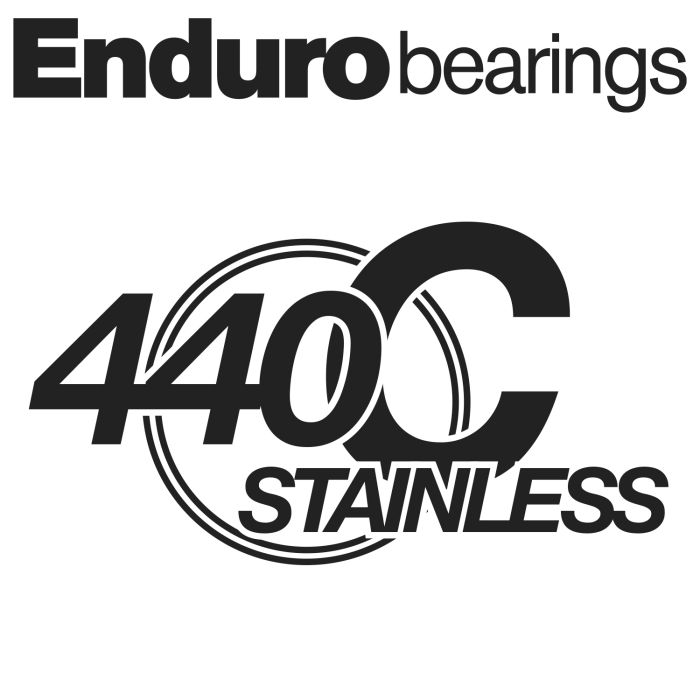 ENDURO BEARINGS S698 2rs - 440c stainless (radial) - 8x19x6