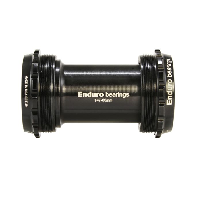ENDURO BEARINGS T47 internal bottom bracket to 30mm (narrow) - a c ss - black