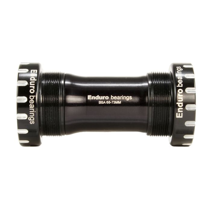 ENDURO BEARINGS Bsa 73mm bottom bracket to 24mm - a c ss - black