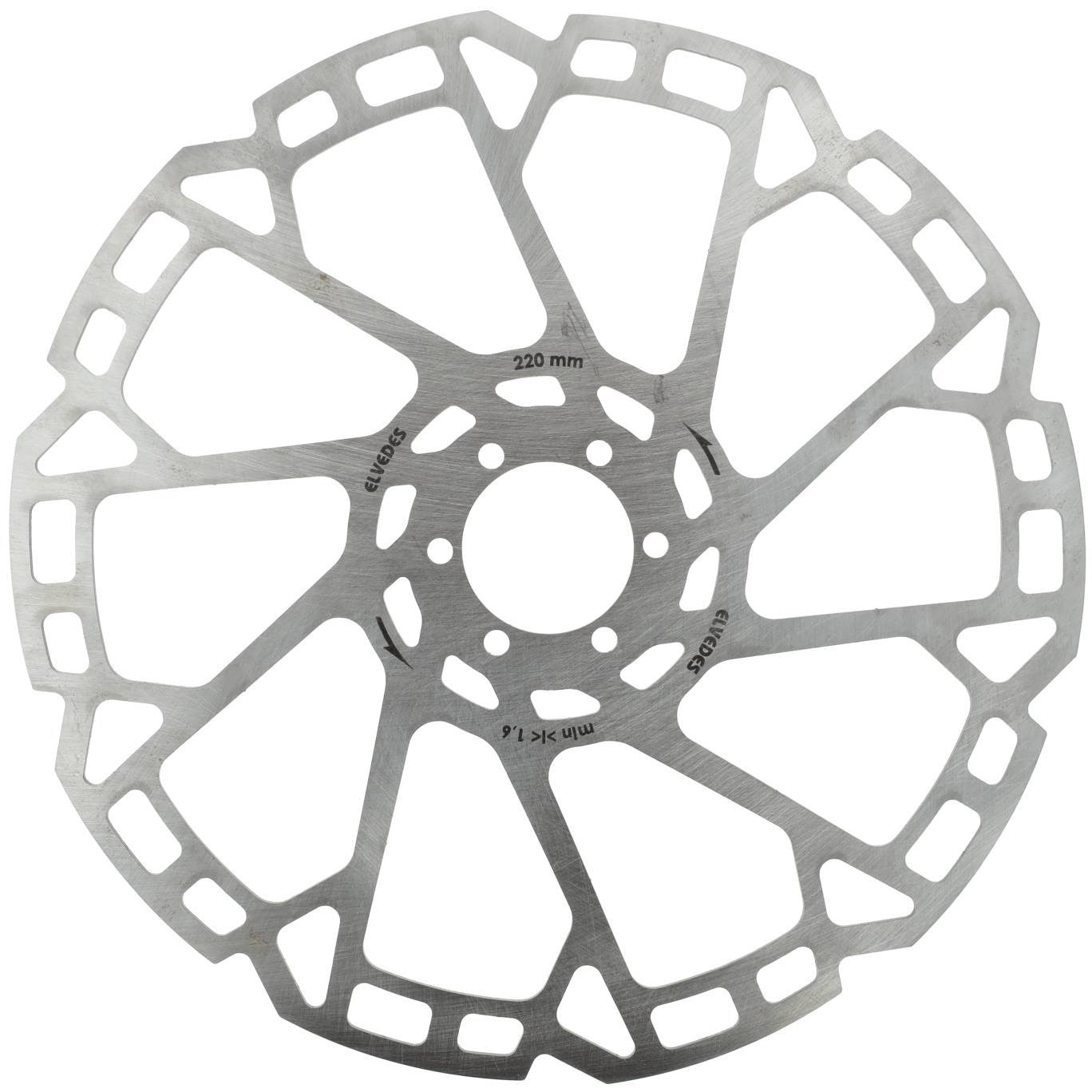 Elvedes remschijf 6-gaats �220mm t=1,8mm