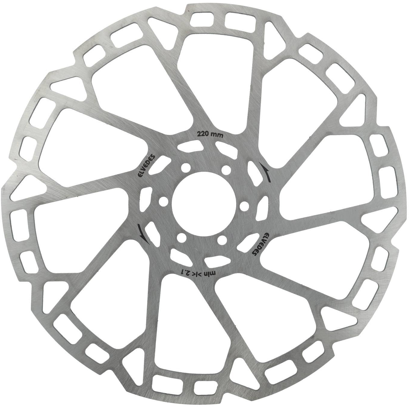 Elvedes remschijf 6-gaats �220mm t=2,3mm
