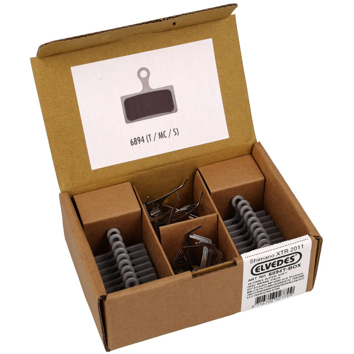 Elvedes Cable Systems BV Remblok elvedes shimano xtr xt 6894t