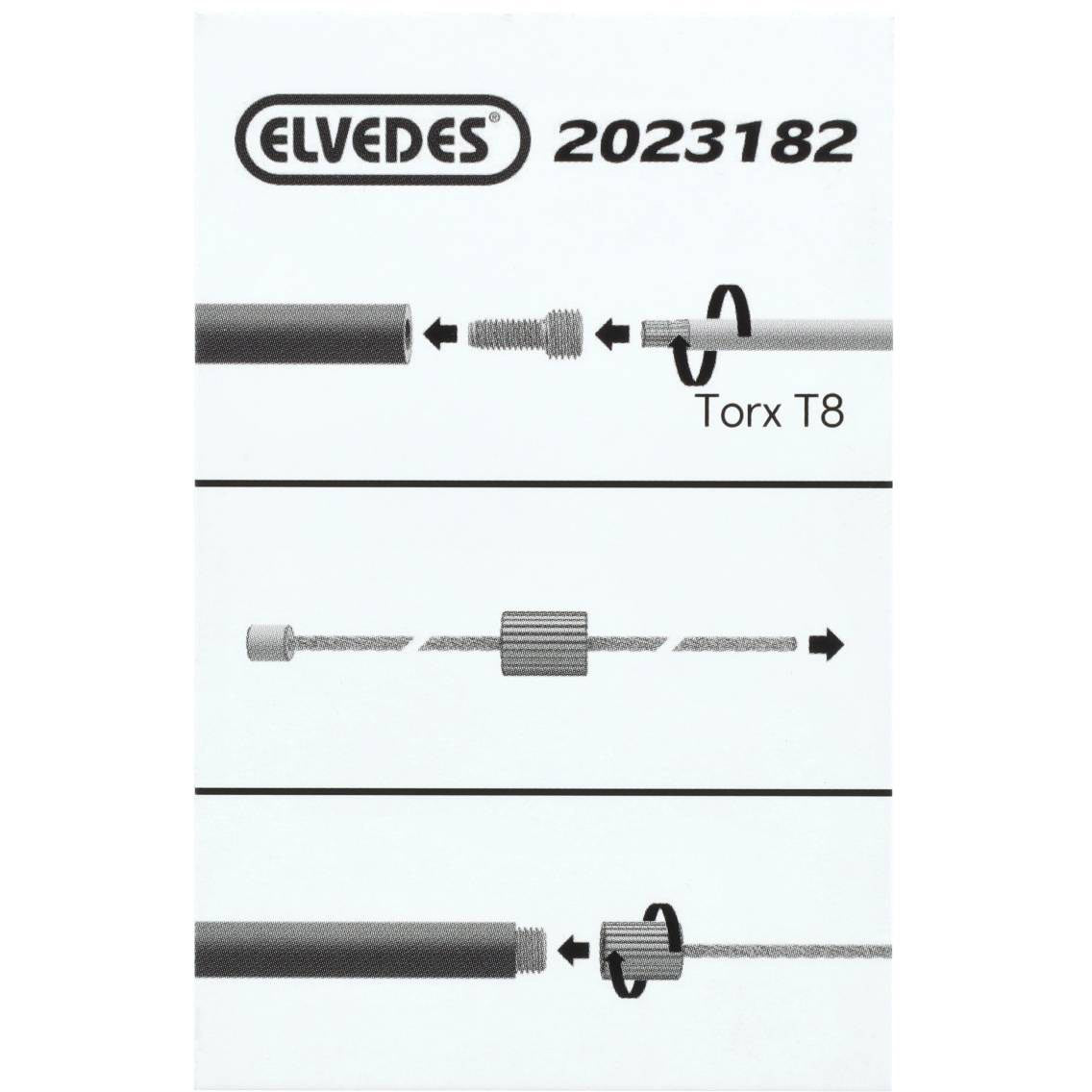Elvedes Grs elv connector binnen buiten kabel leiding