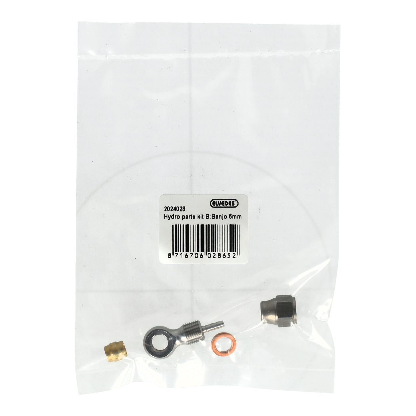 Elvedes Remd elv hydro kit b banjo 6mm
