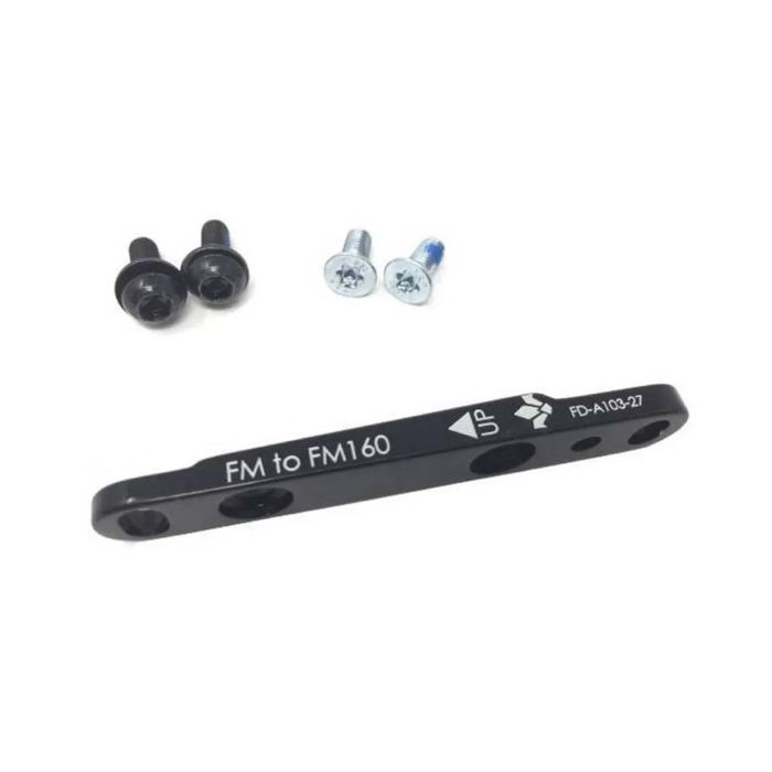 FORMULA Adaptor flat mount - ø140mm to ø160mm - front