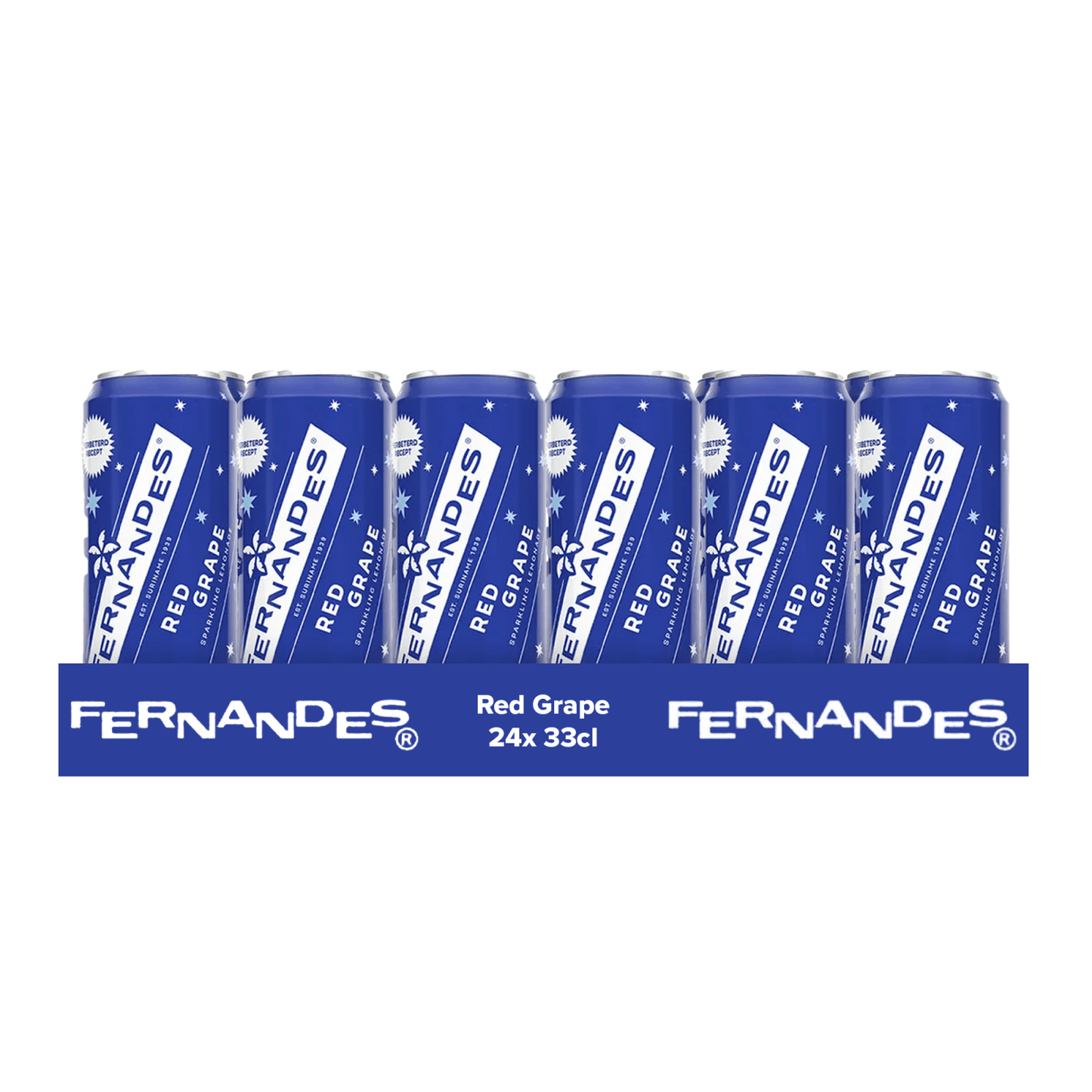 Fernandes red grape blik (24x 33cl)