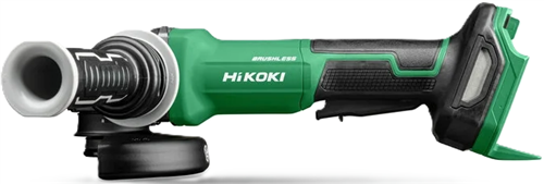 Hikoki accu haakse slijper 125mm 18v naked
