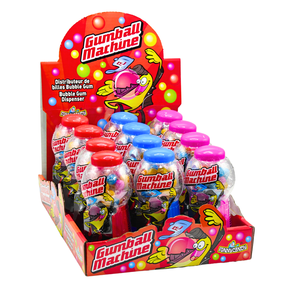 Funny Candy Gumball machine (12x 40gr)