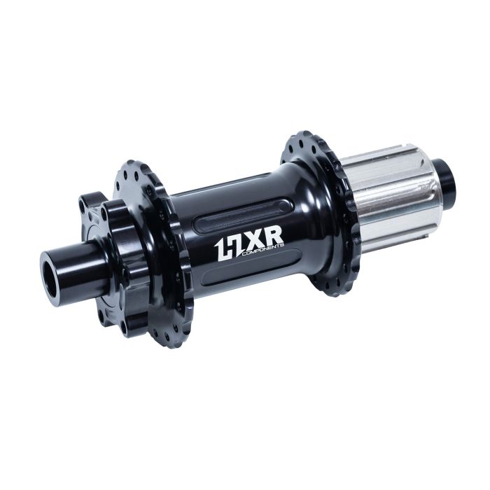 HXR COMPONENTS Hxr rear hub enduro dh - 6-bolt - 32h - 12x157 ta - shimano hg - black