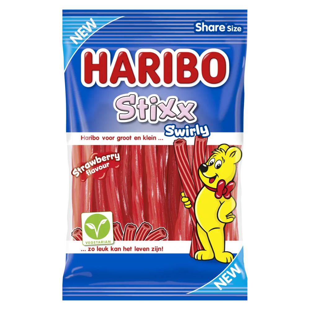 Haribo Stixx Swirly (18x 160 gr)