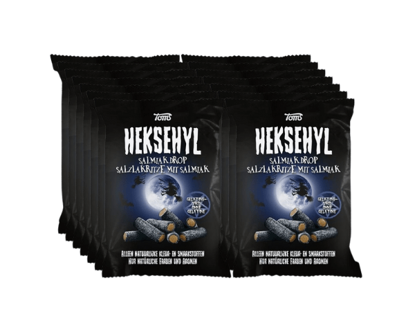Toms Heksehyl salmiak zak (14x 150gr)