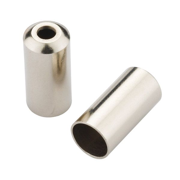 JAGWIRE End caps open - 5mm brake - brass (200pcs) - chrome