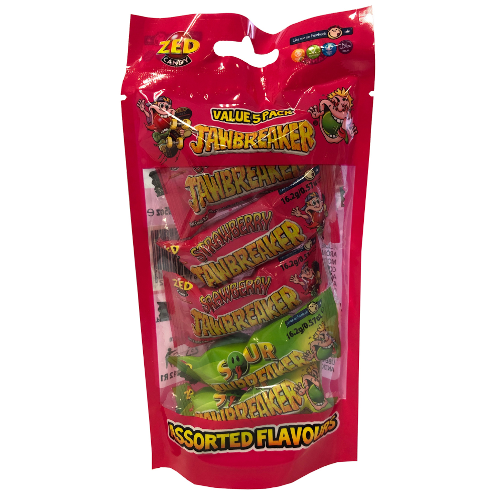Zed Candy Zed jawbreaker value 5-pack (24x81gr)