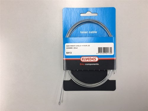 Elvedes Gas binnenkabel 2m 6413