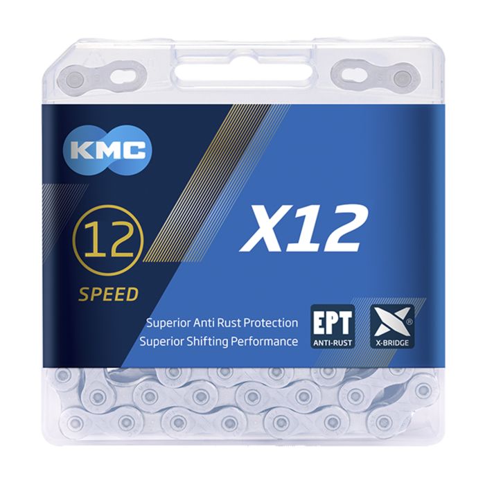 KMC X12 EPT Fietsketting 126 schakels - Grijs