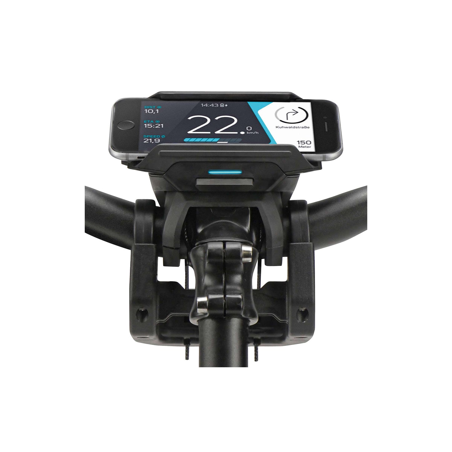 Klickfix adapterset e 90° zwart - 414226