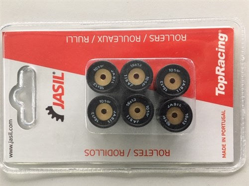 Top Racing Koppeling-rolletjes 16x13 5,5gr.
