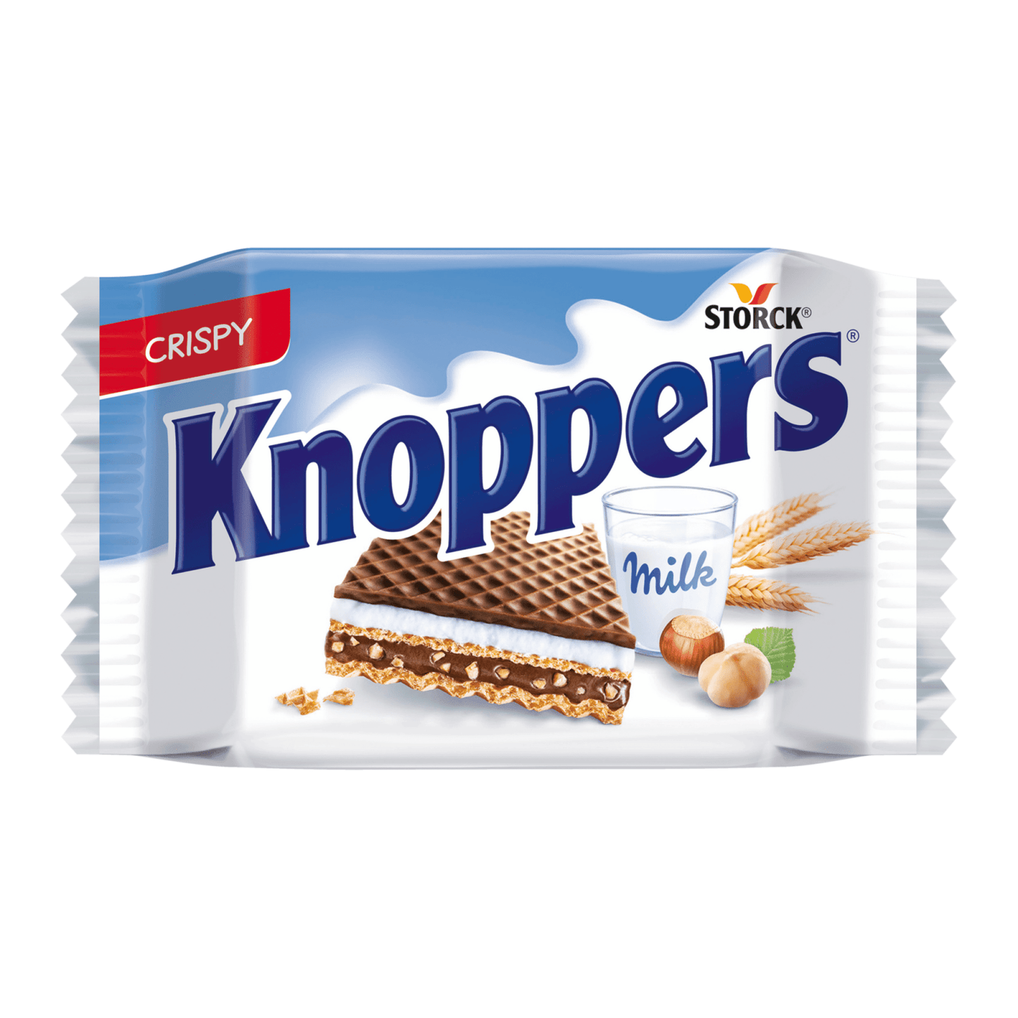 Knoppers - choco wafels (doos á 24 stuks) - uitdeel koekjes