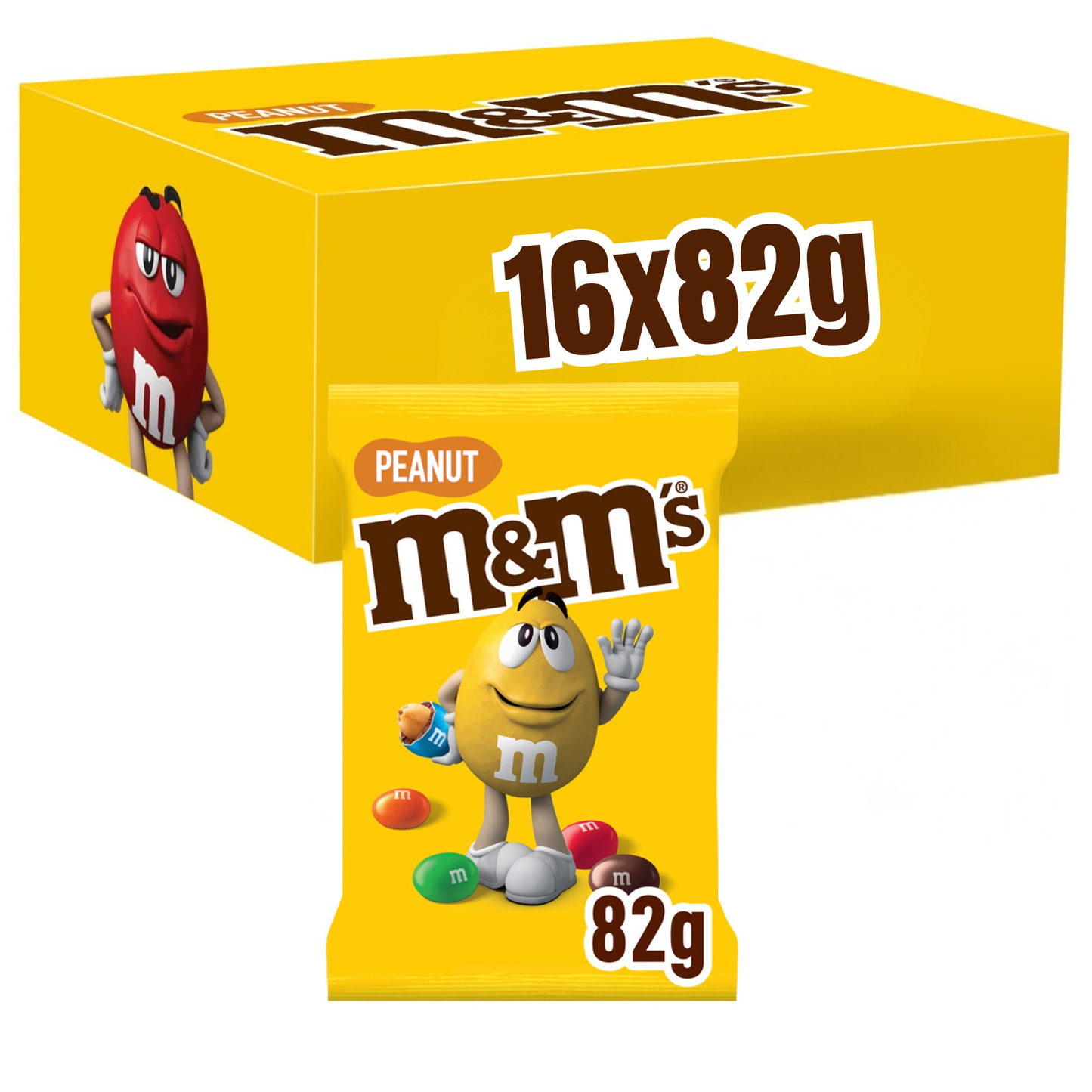 M M's pinda treat bag (16x82gr)