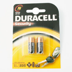 A. Van Nieuwenhuizen Zn B.V. Duracell batterij lr1 kn 1,5v security alkaline mn9100 (2st)