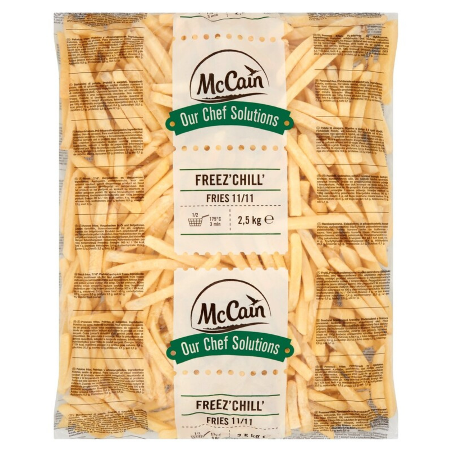 McCain freez’ chill’ friet 11 mm (5x 2.5 kg)