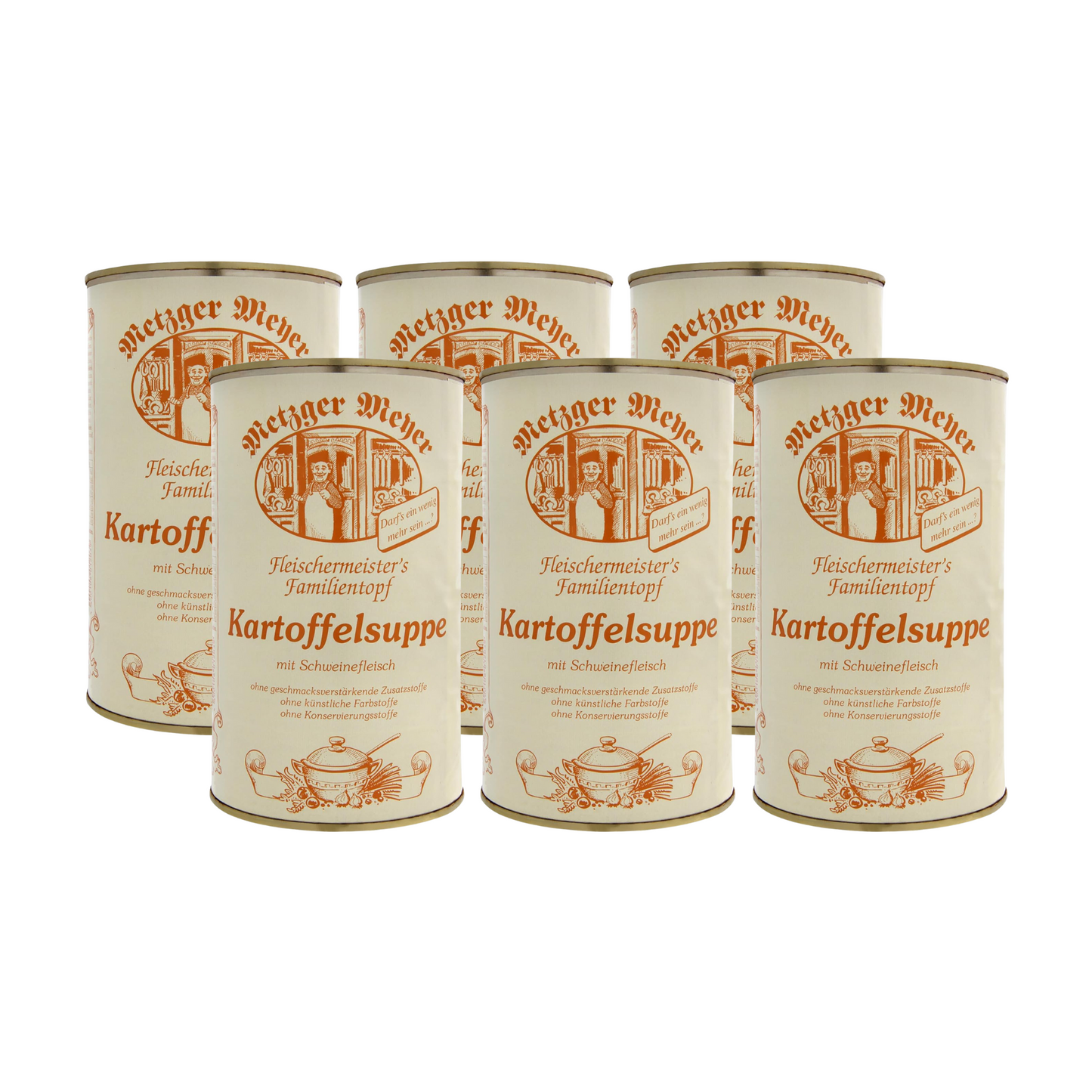 Metzger Meyer kartoffelsuppe (6x 1.2 liter)