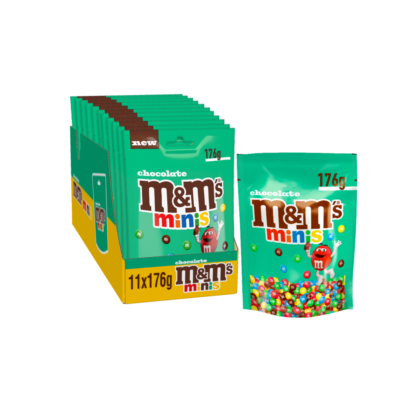 M M's choco minis (11x 176gr)