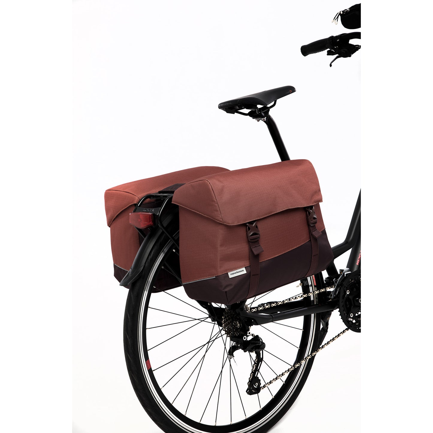 Newlooxs Tas new looxs joli dubbel | oslo | bordeaux rood | 37l