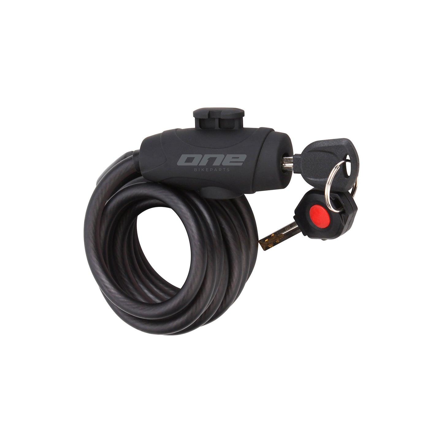 ONE spiraalkabelslot 12150 12mm 150cm black grey