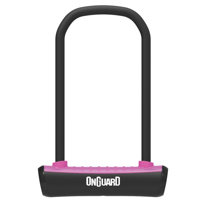ONGUARD Neon u-lock std (115 x 230mm - 11mm) - pink