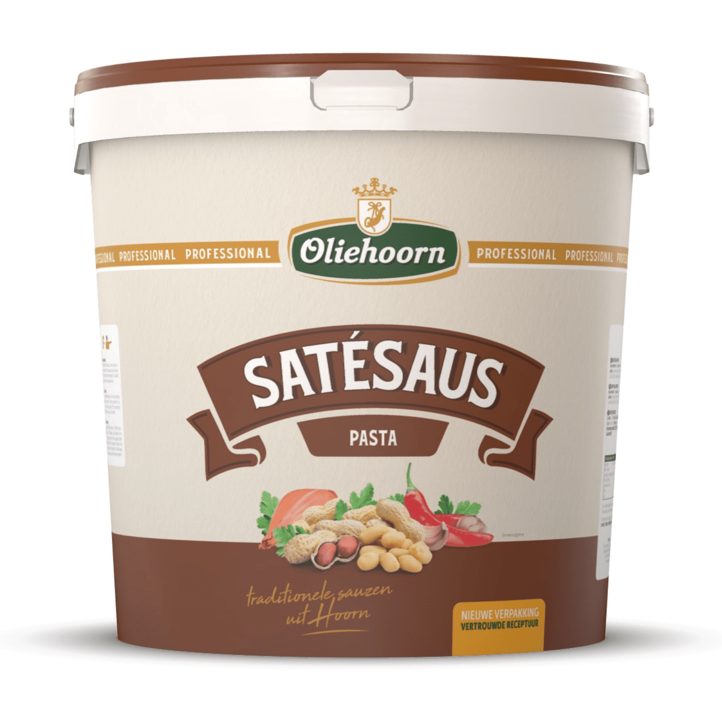 Oliehoorn satésaus pasta (10kg)