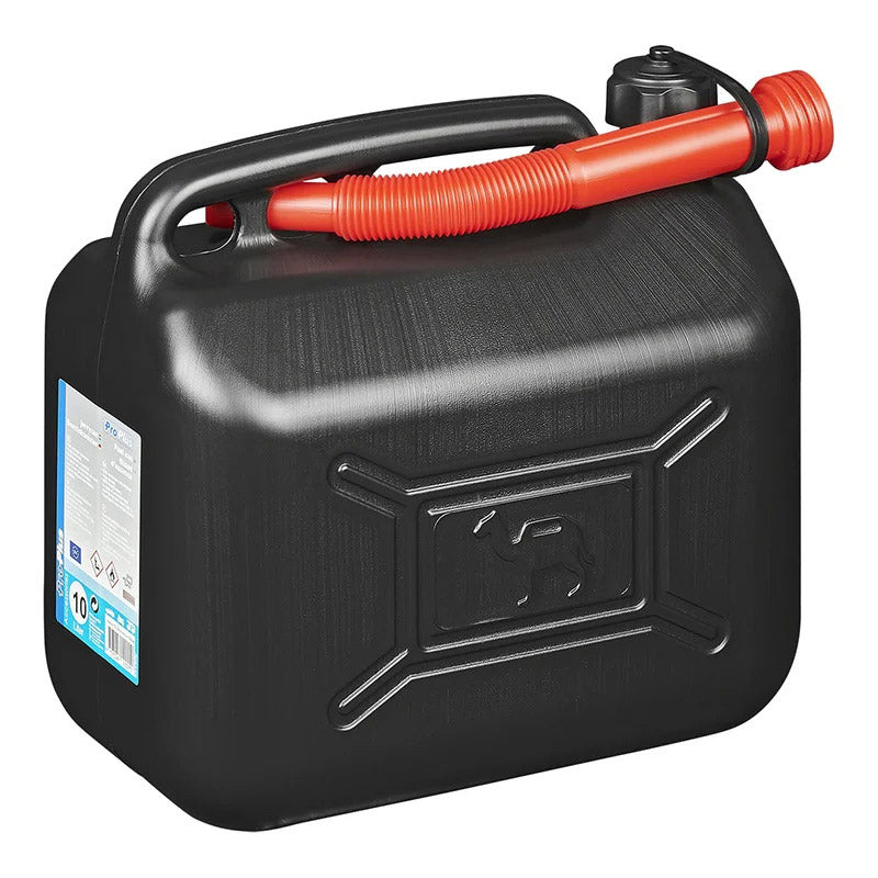 Cyclon Proplus jerrycan un-gekeurd 10l kunststof zwart
