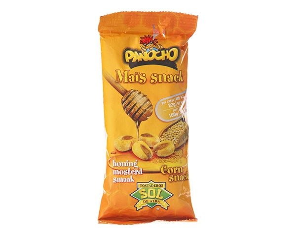 Sol De Alba Panacho maïs snack honey mustard zakje (50x 26gr)