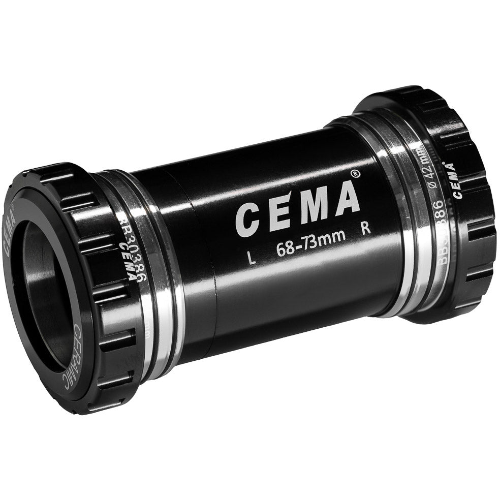 CEMA Bracketas BB30 FSA386 Rotor 30mm-RVS-Zwart