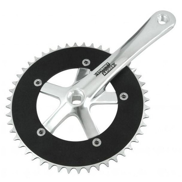 SturmeyArcher Sturmey archer crankstel zilv. 1 8 48t 170mm fct28 (sa)