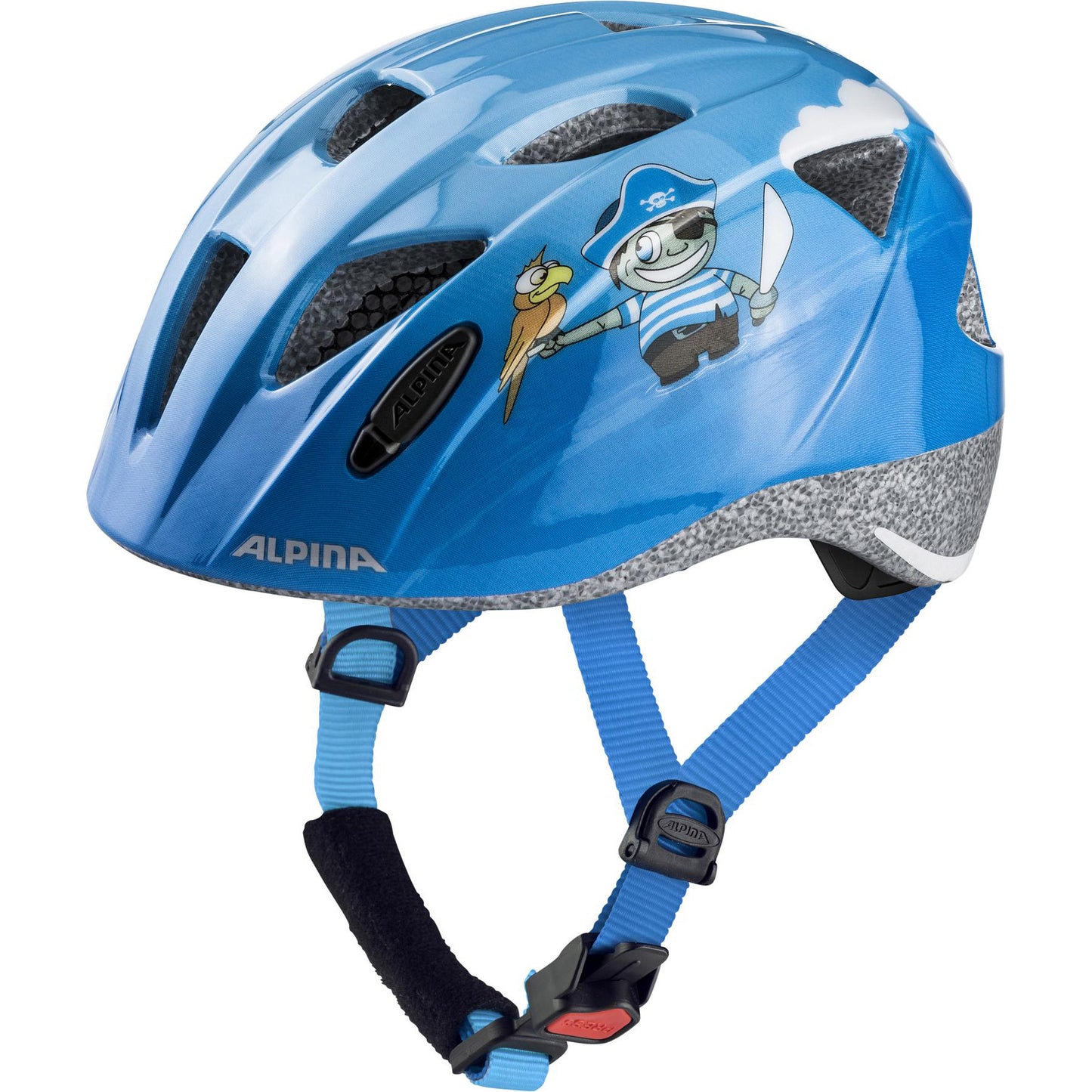Alpina sports kinderhelm ximo pirate 49-54 glans