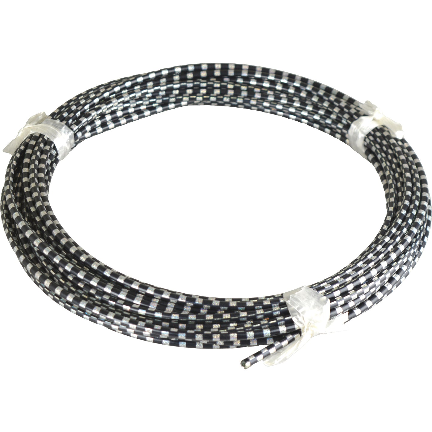 VWP rem-buitenkabel 10m laser black+silver