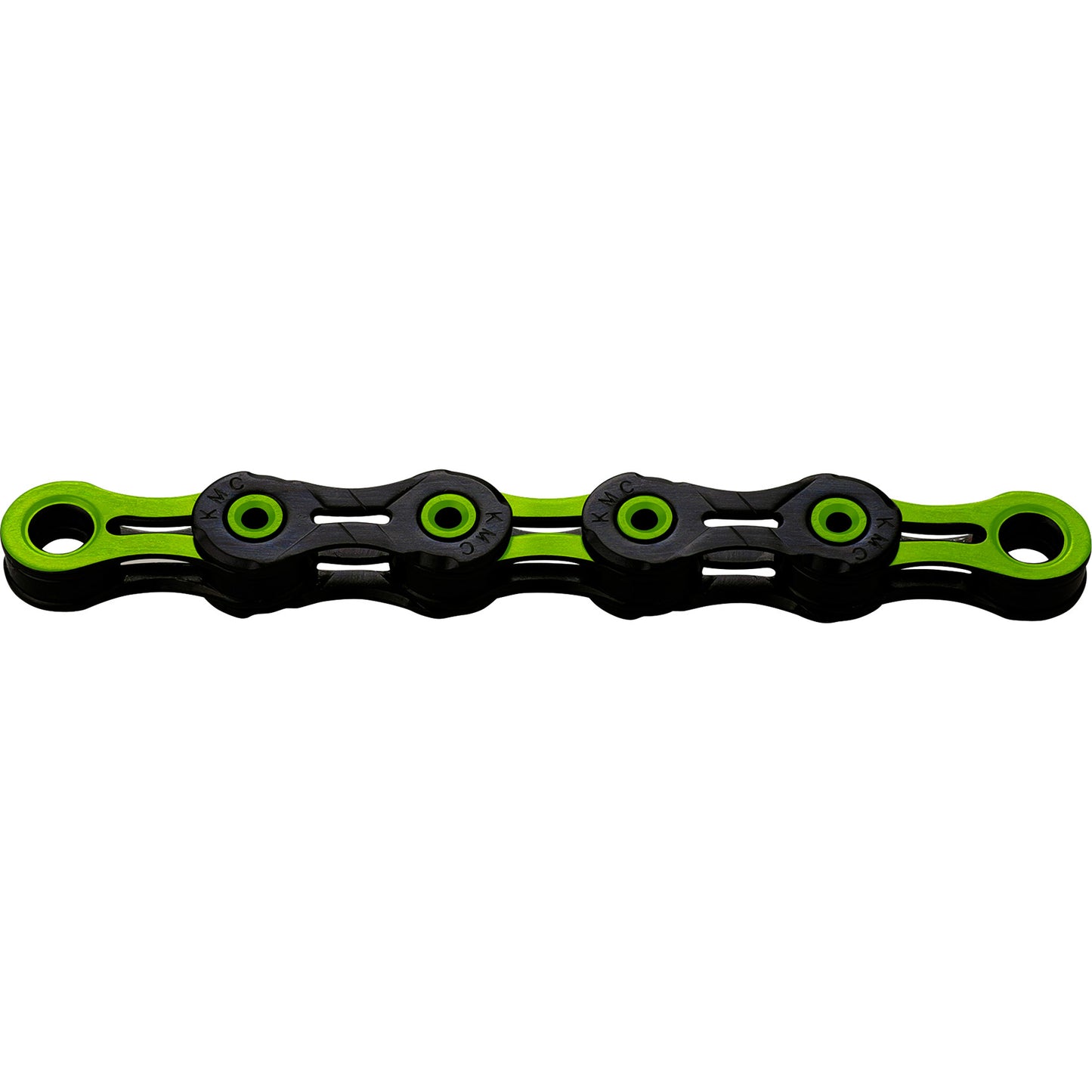 KMC ketting 1 2-11 128 116 10v dlc10 zwart groen