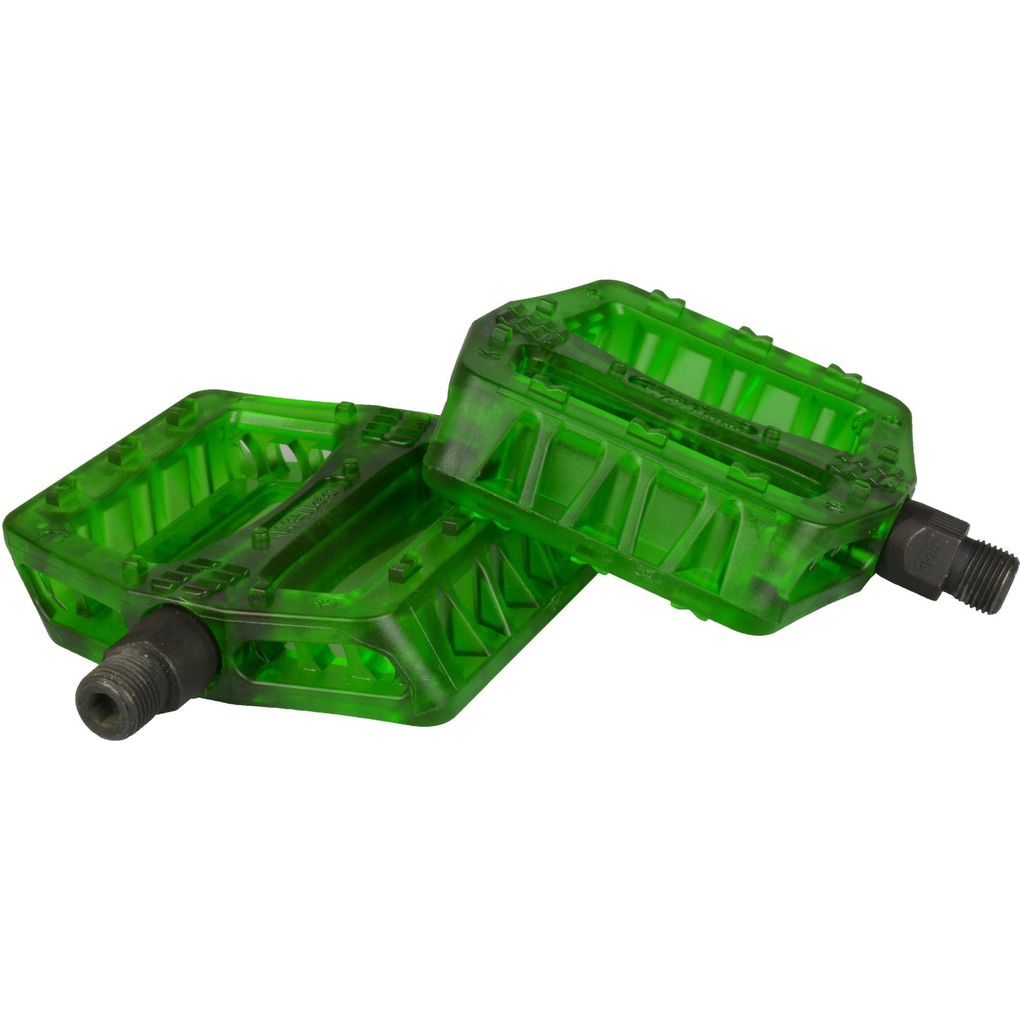VWP pedaal 9 16 bmx clear green