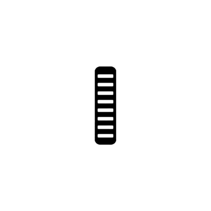 RRP Proguard cable tie - rear - sticker - white