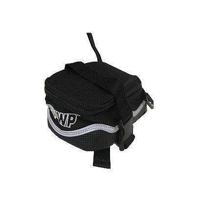 VWP zadeltas klein nylon zwart met riempjes